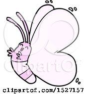 Poster, Art Print Of Funny Cartoon Butterfly