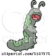 Poster, Art Print Of Funny Cartoon Caterpillar