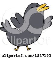 Cartoon Blackbird