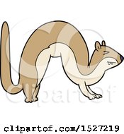 Cartoon Weasel by lineartestpilot