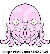 Poster, Art Print Of Cartoon Jellyfish