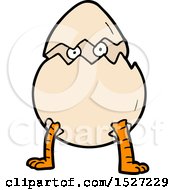 Poster, Art Print Of Cartoon Hatching Egg