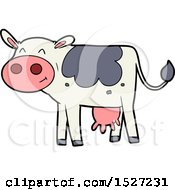 Poster, Art Print Of Cartoon Cow