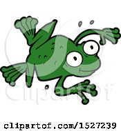 Poster, Art Print Of Cartoon Frog