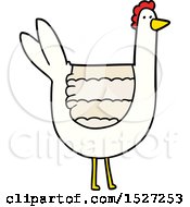 Poster, Art Print Of Cartoon Chicken