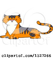 Cartoon Tiger by lineartestpilot