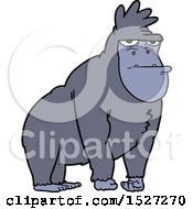 Cartoon Gorilla by lineartestpilot