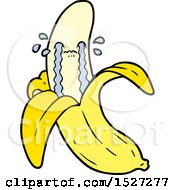 Poster, Art Print Of Cartoon Crying Banana
