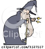 Poster, Art Print Of Cartoon Wizard