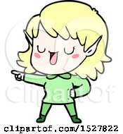 Cartoon Elf Girl