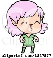 Cartoon Elf Girl