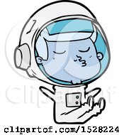 Poster, Art Print Of Cartoon Confident Astronaut
