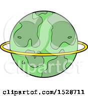 Cartoon Alien Planet