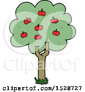 Poster, Art Print Of Cartoon Apple Tree