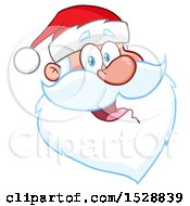 Poster, Art Print Of Happy Santa Claus Face