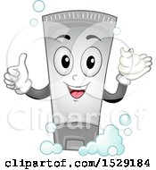 Shampoo Bottle Character Giving A Thumb Up