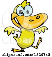 Poster, Art Print Of Happy Yellow Duck