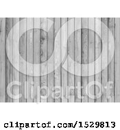 Clipart Of A Gray Wood Panel Background Royalty Free Vector Illustration