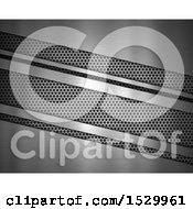 Clipart Of A Metal Texture Background With Diagonal Lines Royalty Free Illustration by KJ Pargeter