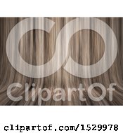 Poster, Art Print Of 3d Curving Wood Background