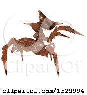 Clipart Of A 3d Monster Or Insect Royalty Free Illustration