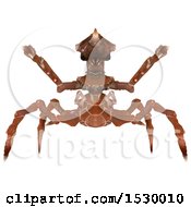 Clipart Of A 3d Monster Or Insect Royalty Free Illustration