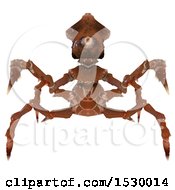 Clipart Of A 3d Monster Or Insect Royalty Free Illustration by Leo Blanchette