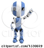 Poster, Art Print Of 3d Ao Maru Robot Waving