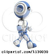 Poster, Art Print Of 3d Ao Maru Robot Walking