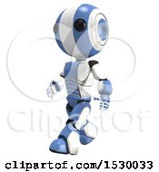 Poster, Art Print Of 3d Ao Maru Robot Walking