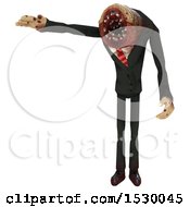 Poster, Art Print Of 3d Professional Parasite Holding An Arm Up In Salute