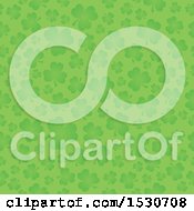 Poster, Art Print Of Seamless Shamrock Clover St Patricks Day Background Pattern
