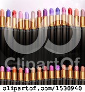 Poster, Art Print Of Background With Lipstick Tubes