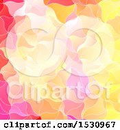 Clipart Of A Colorful Abstract Background Royalty Free Vector Illustration