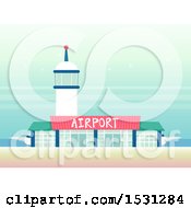 Poster, Art Print Of Tower Over An Airport