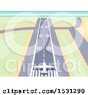 Poster, Art Print Of Plane Ready For Take Off On A Runway