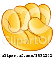 Poster, Art Print Of Fisted Emoji Hand