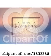 Clipart Of A Happy Womens Day Design Royalty Free Vector Illustration