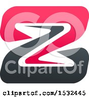 Clipart Of A Letter Z Design Royalty Free Vector Illustration