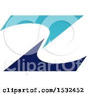 Clipart Of A Letter Z Design Royalty Free Vector Illustration