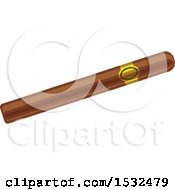 Clipart Of A Cigar Royalty Free Vector Illustration by Vector Tradition SM