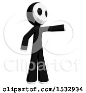 Poster, Art Print Of Maskman Pointing To The Right
