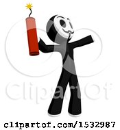 Poster, Art Print Of Little Anarchist Holding A Stick Of Dynamite