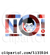 Poster, Art Print Of Man In A No Design