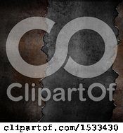 Clipart Of A Dark Metal Background Royalty Free Illustration