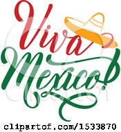 Poster, Art Print Of Cindo De Mayo Viva Mexico Design With A Sombrero
