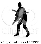 Poster, Art Print Of Silhouetted Father Lifting His Son As If He Can Fly With A Shadow On A White Background
