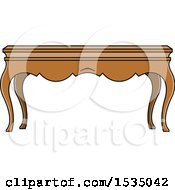 Poster, Art Print Of Coffee Table With Cabriole Legs