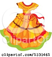 Poster, Art Print Of Mexican Dress