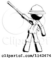 Poster, Art Print Of Ink Explorer Ranger Man Bo Staff Pointing Up Pose